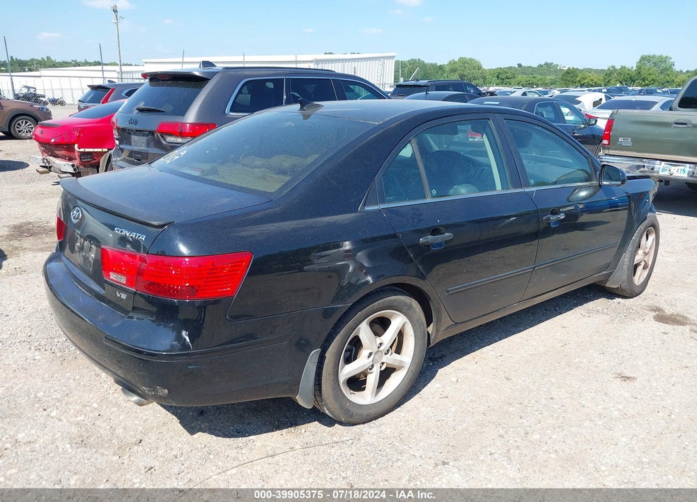 2010 HYUNDAI SONATA SE V6 VIN: 5NPEU4AFXAH600579