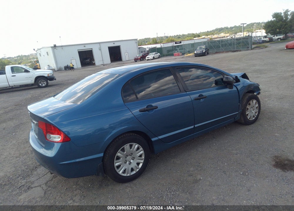 2010 HONDA CIVIC VP VIN: 19XFA1F33AE079803