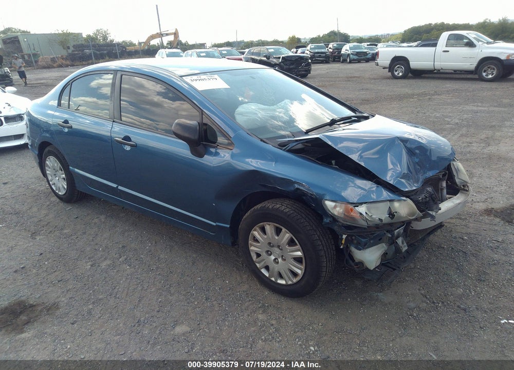 2010 HONDA CIVIC VP VIN: 19XFA1F33AE079803