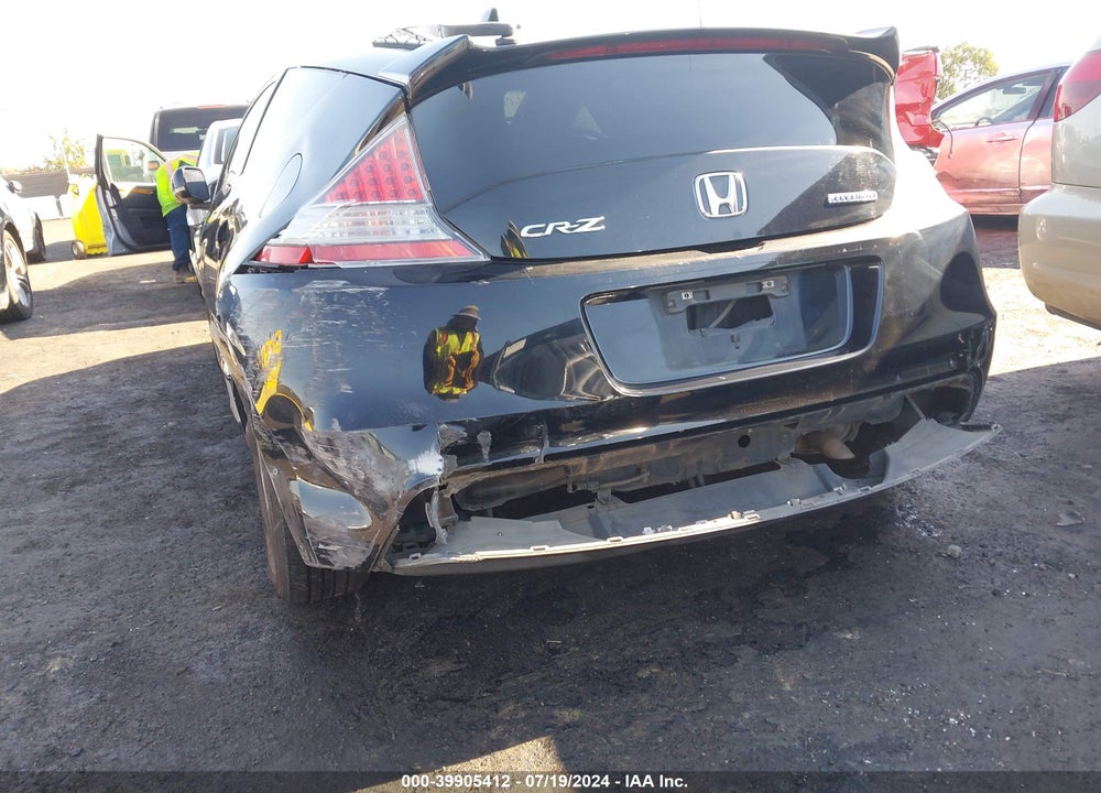 2011 HONDA CR-Z EX VIN: JHMZF1C65BS002201