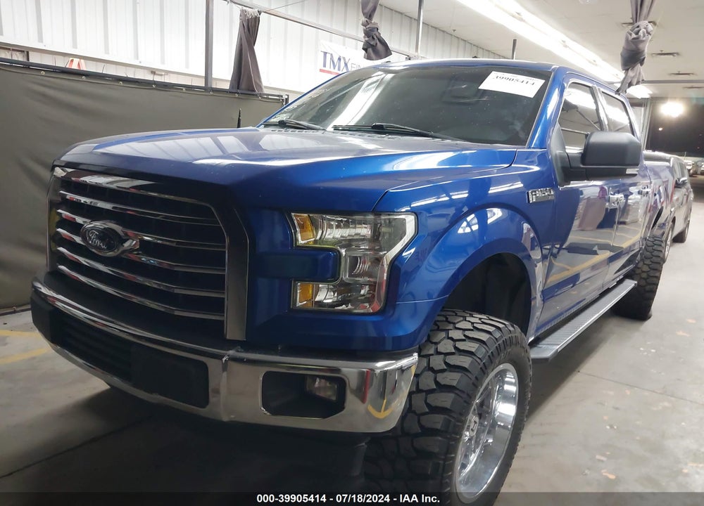 2017 FORD F-150 XLT VIN: 1FTEW1CF9HKC19002