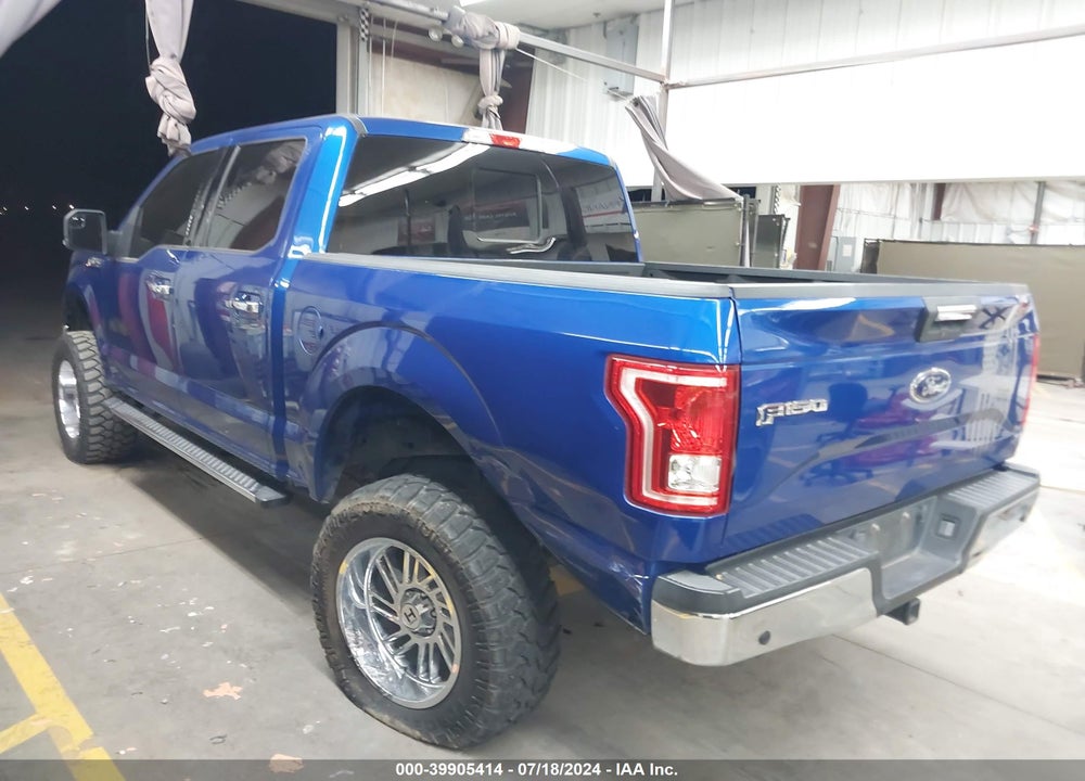 2017 FORD F-150 XLT VIN: 1FTEW1CF9HKC19002