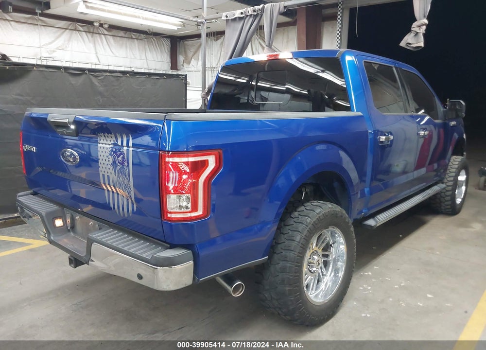2017 FORD F-150 XLT VIN: 1FTEW1CF9HKC19002