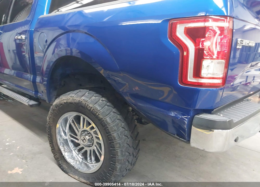 2017 FORD F-150 XLT VIN: 1FTEW1CF9HKC19002