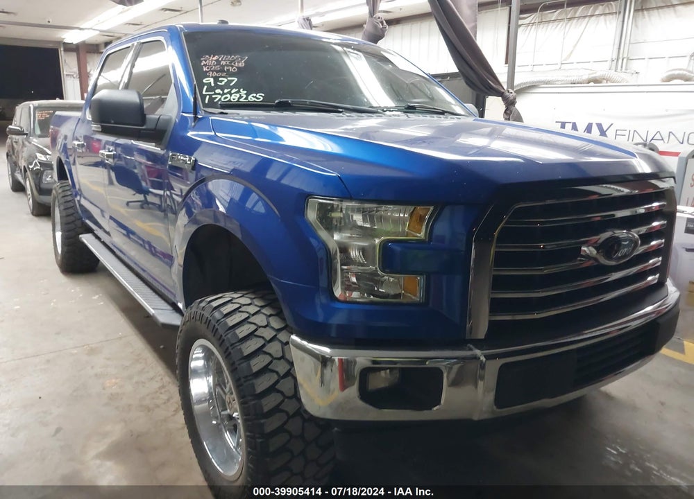 2017 FORD F-150 XLT VIN: 1FTEW1CF9HKC19002