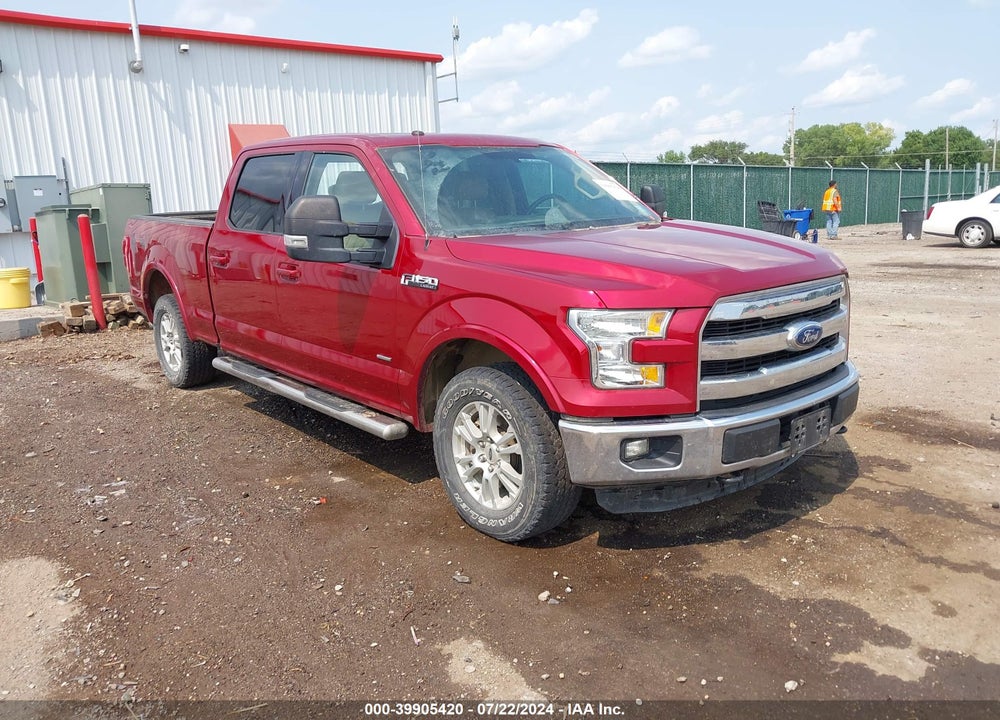 2016 FORD F-150 LARIAT VIN: 1FTFW1EG8GKD40354