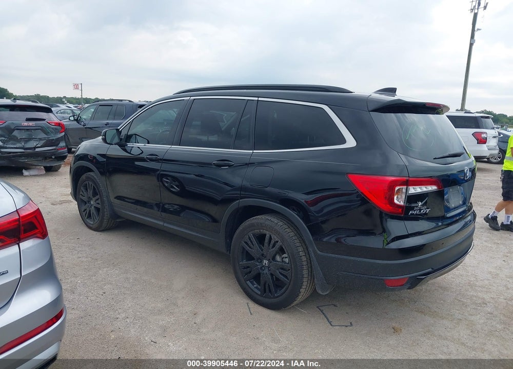 2021 HONDA PILOT 2WD SPECIAL EDITION VIN: 5FNYF5H28MB020900