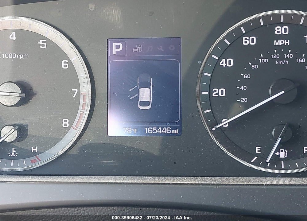 2016 HYUNDAI SONATA SE VIN: 5NPE24AF1GH349417