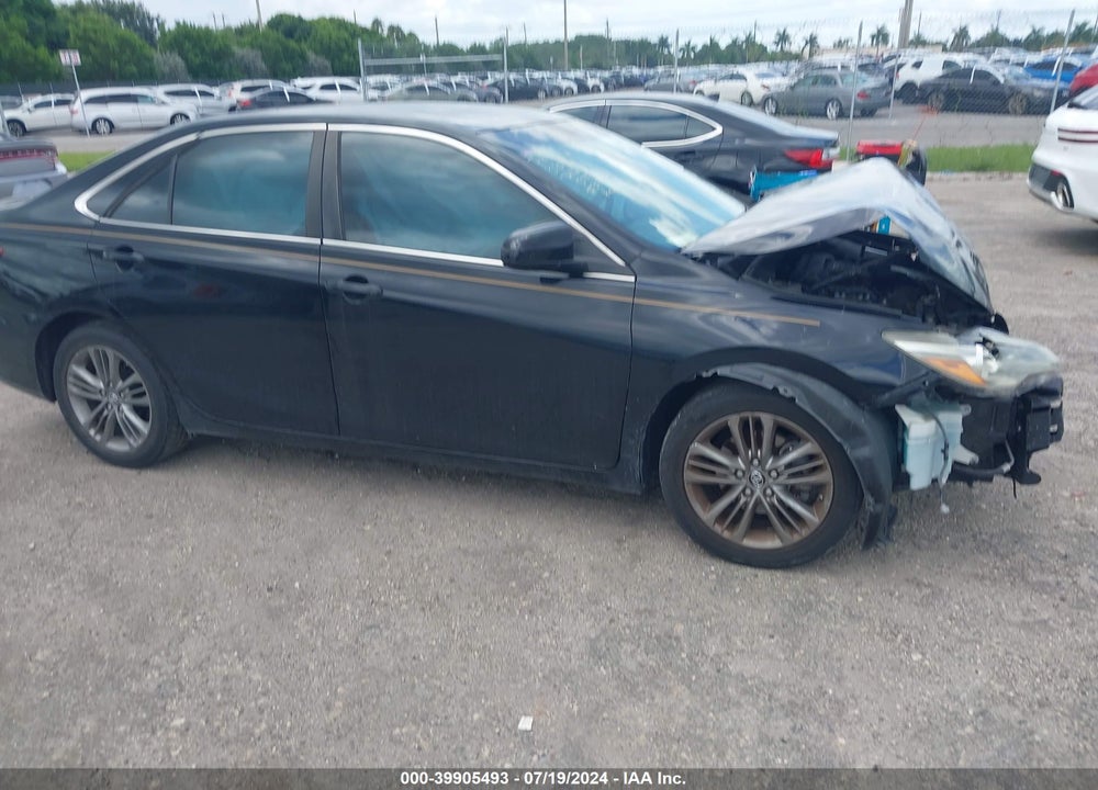 2016 TOYOTA CAMRY SE VIN: 4T1BF1FKXGU145793