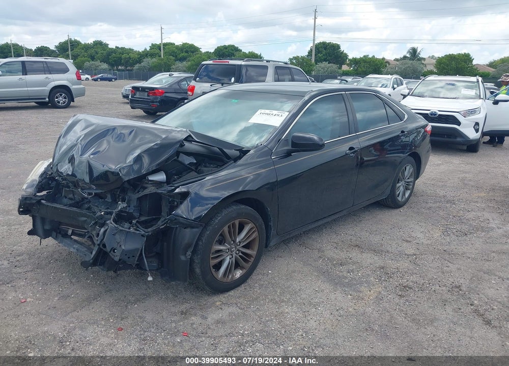 2016 TOYOTA CAMRY SE VIN: 4T1BF1FKXGU145793