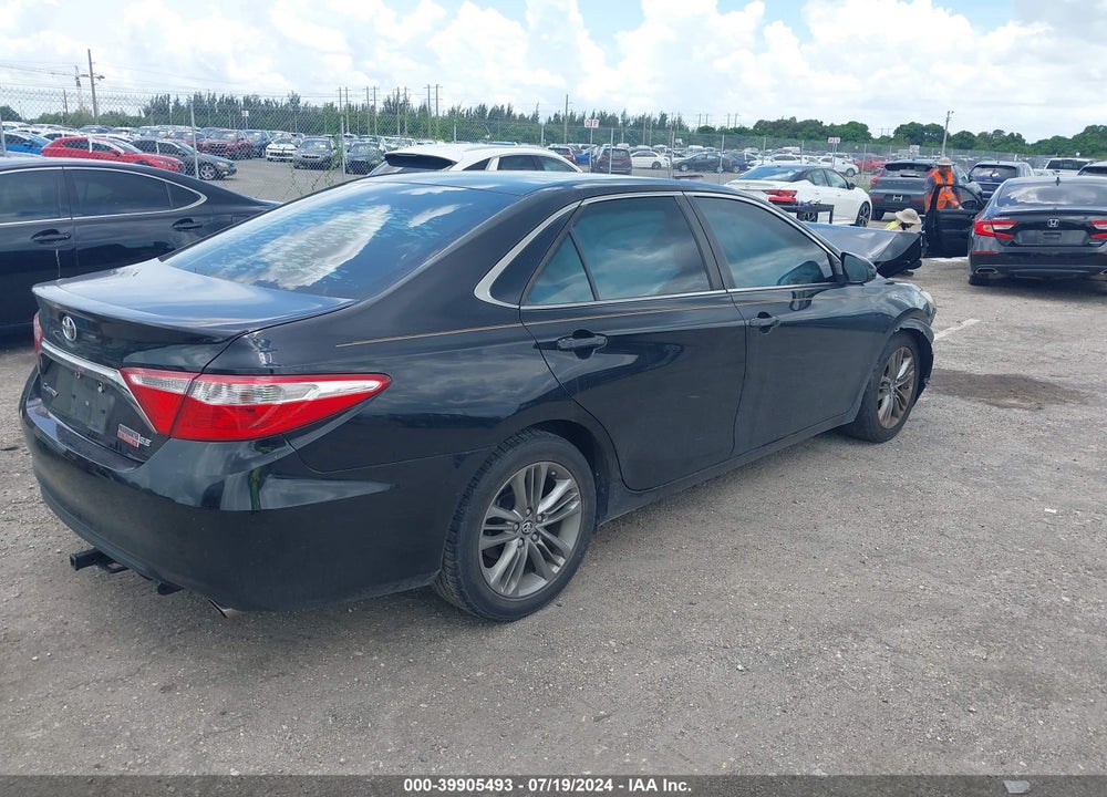 2016 TOYOTA CAMRY SE VIN: 4T1BF1FKXGU145793