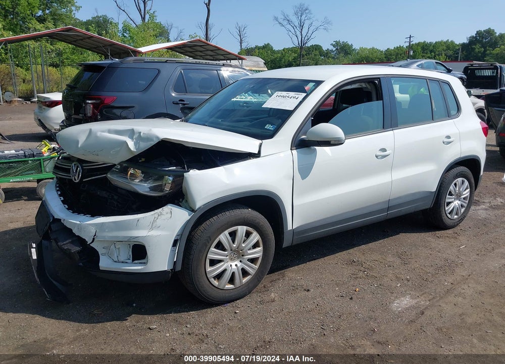 2017 VOLKSWAGEN TIGUAN 2.0T/2.0T S VIN: WVGAV7AX6HK046468