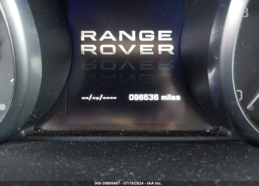 2013 LAND ROVER RANGE ROVER EVOQUE PURE VIN: SALVP2BG8DH722517