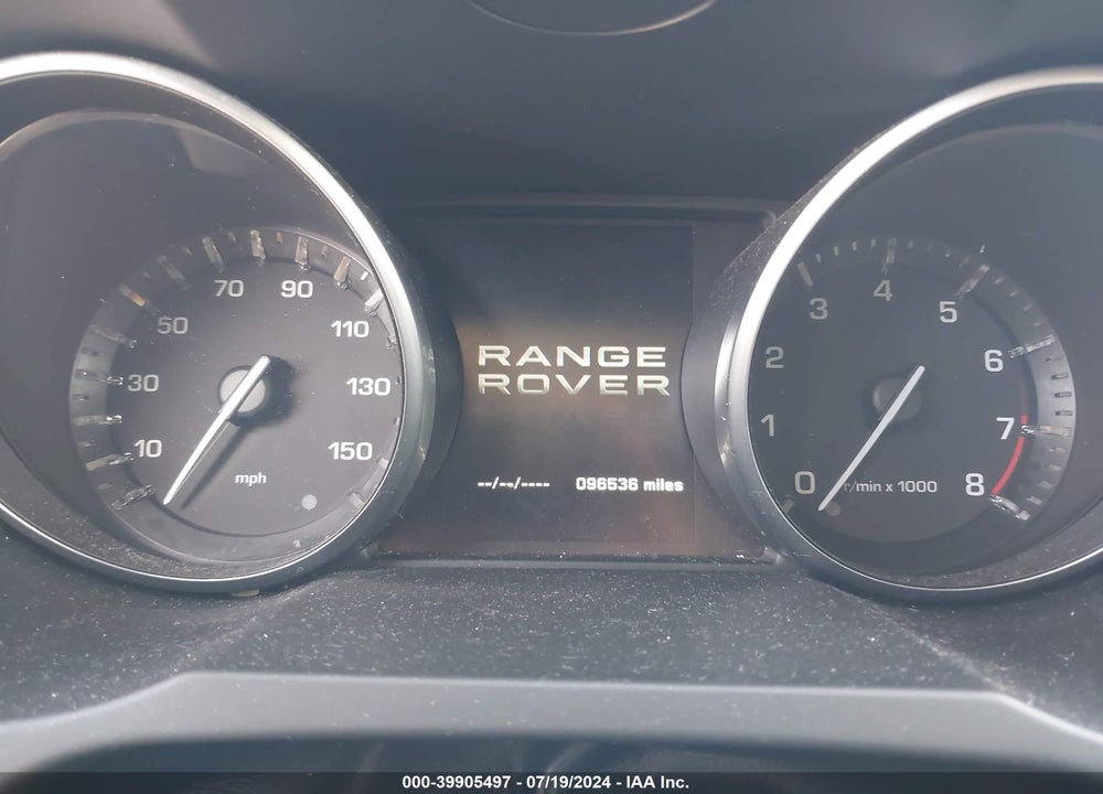 2013 LAND ROVER RANGE ROVER EVOQUE PURE VIN: SALVP2BG8DH722517