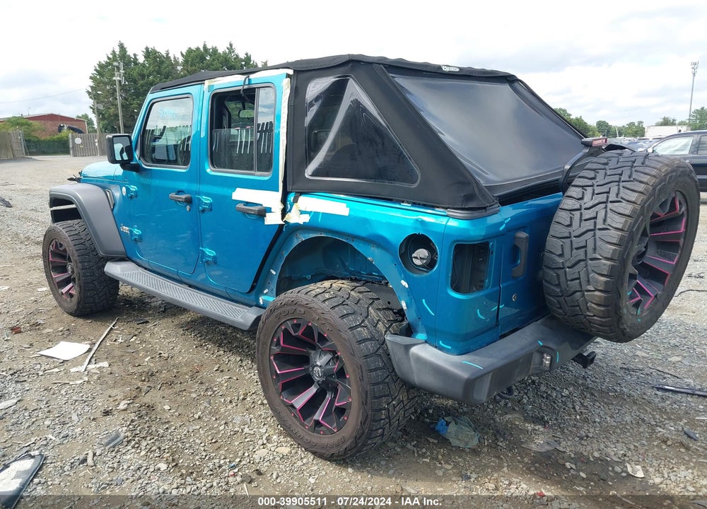 2020 JEEP WRANGLER UNLIMITED SPORT 4X4 VIN: 1C4HJXDN5LW128430