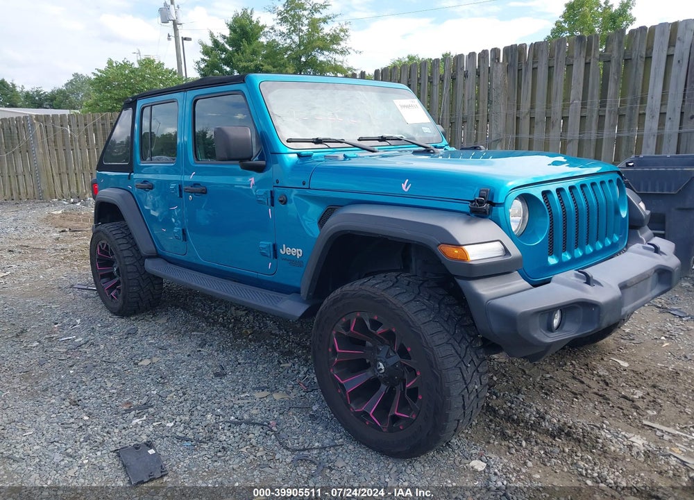 2020 JEEP WRANGLER UNLIMITED SPORT 4X4 VIN: 1C4HJXDN5LW128430