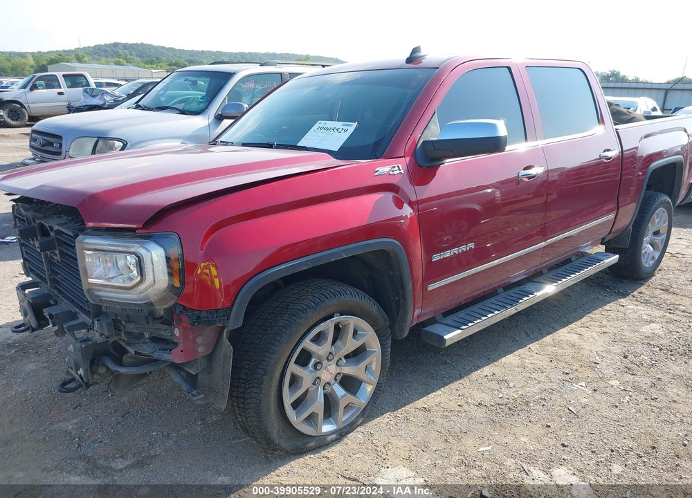 2018 GMC SIERRA 1500 SLT VIN: 3GTU2NEC3JG547370