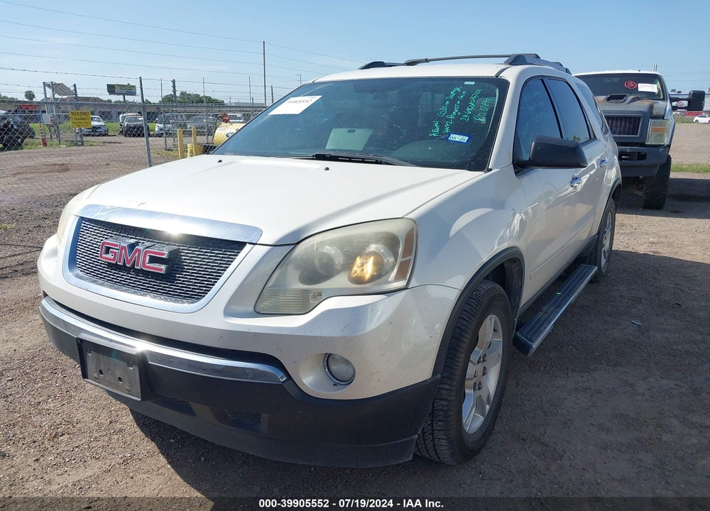 2010 GMC ACADIA SLE VIN: 1GKLRLED2AJ249304