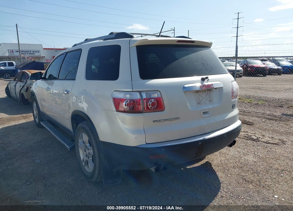 2010 GMC ACADIA SLE VIN: 1GKLRLED2AJ249304