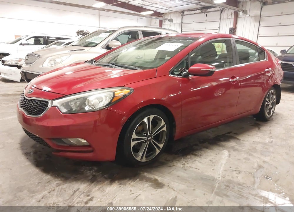 2015 KIA FORTE EX VIN: KNAFX4A82F5324433