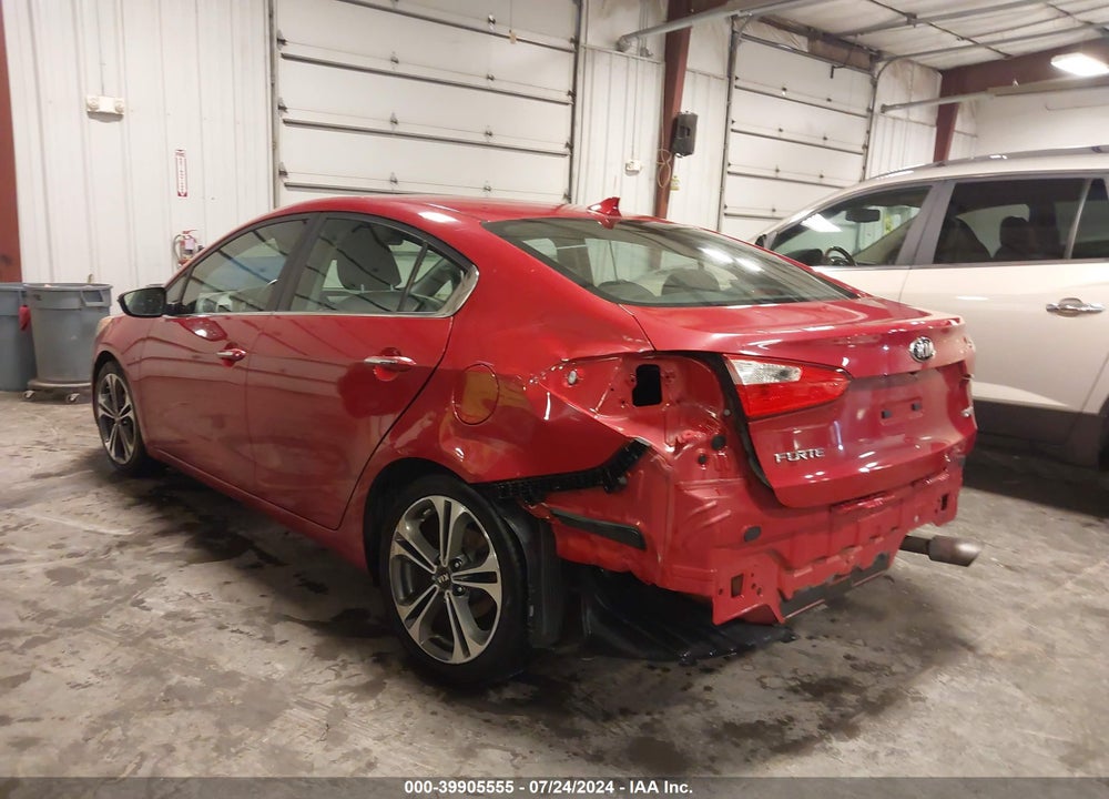 2015 KIA FORTE EX VIN: KNAFX4A82F5324433