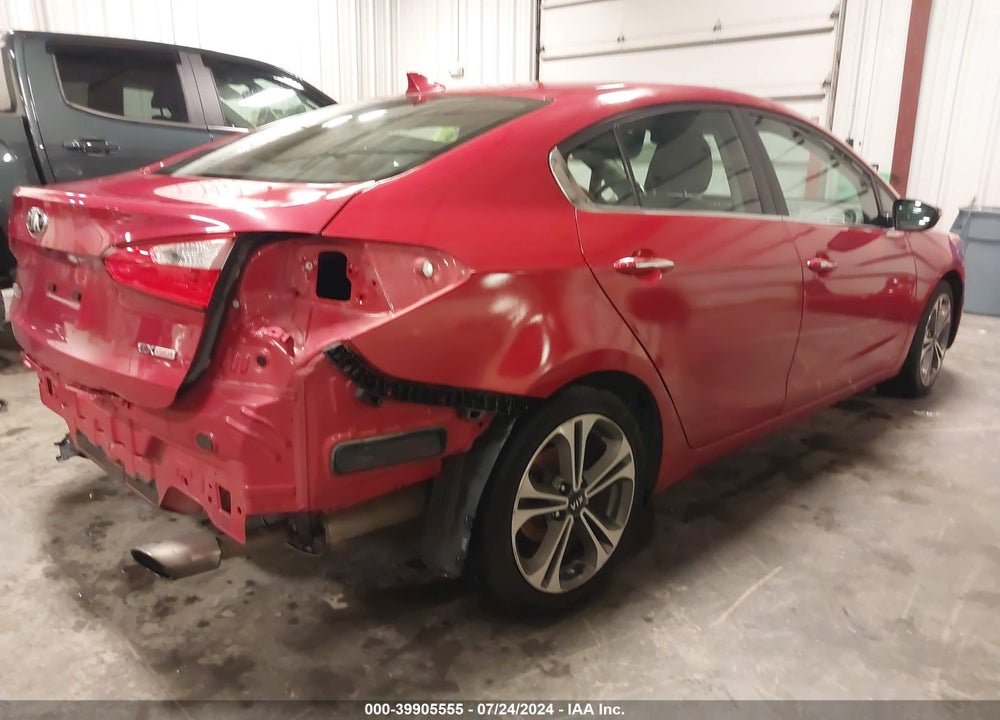 2015 KIA FORTE EX VIN: KNAFX4A82F5324433