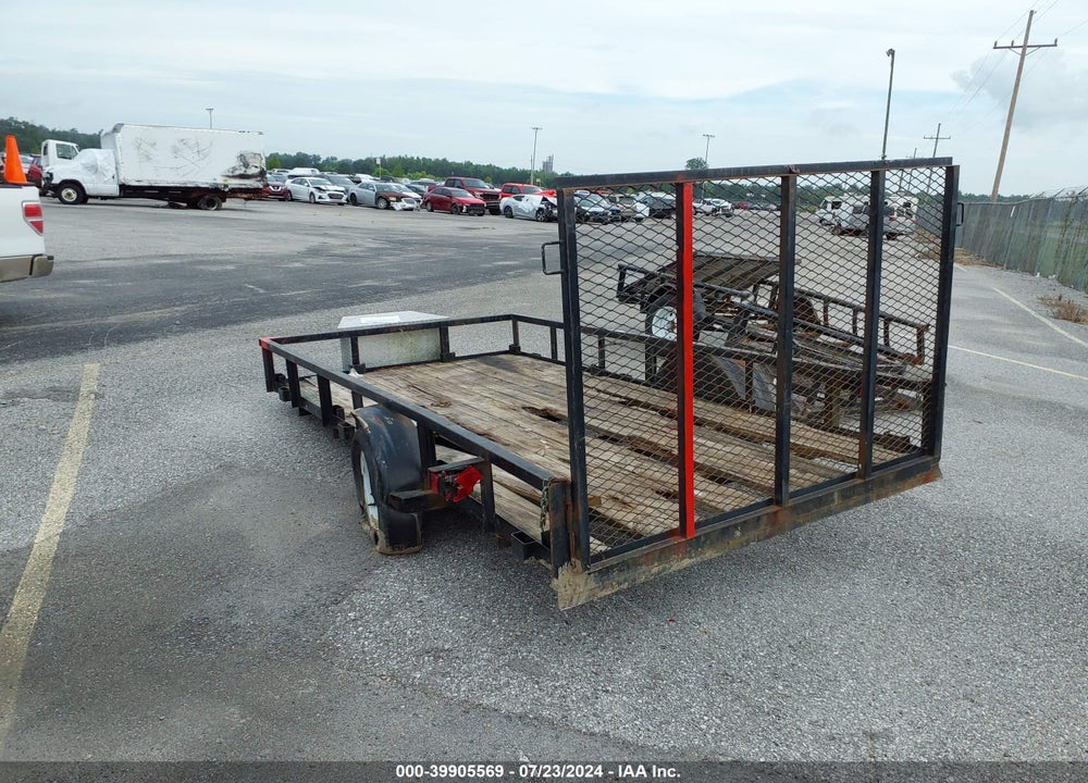 2013 MCCL UTILITY TRAILER VIN: 4LYUS1218DH900124