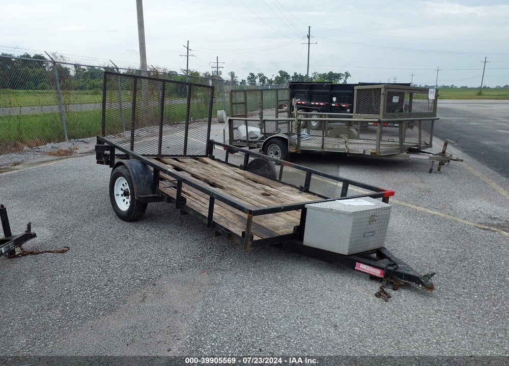 2013 MCCL UTILITY TRAILER VIN: 4LYUS1218DH900124