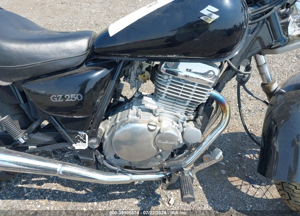 2009 SUZUKI GZ250 VIN: VTTNJ48A792101218
