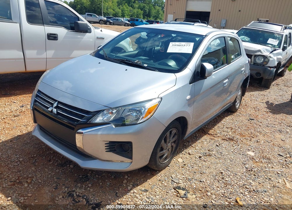 2021 MITSUBISHI MIRAGE CARBONITE EDITION/ES/LE VIN: ML32AUHJ4MH004251