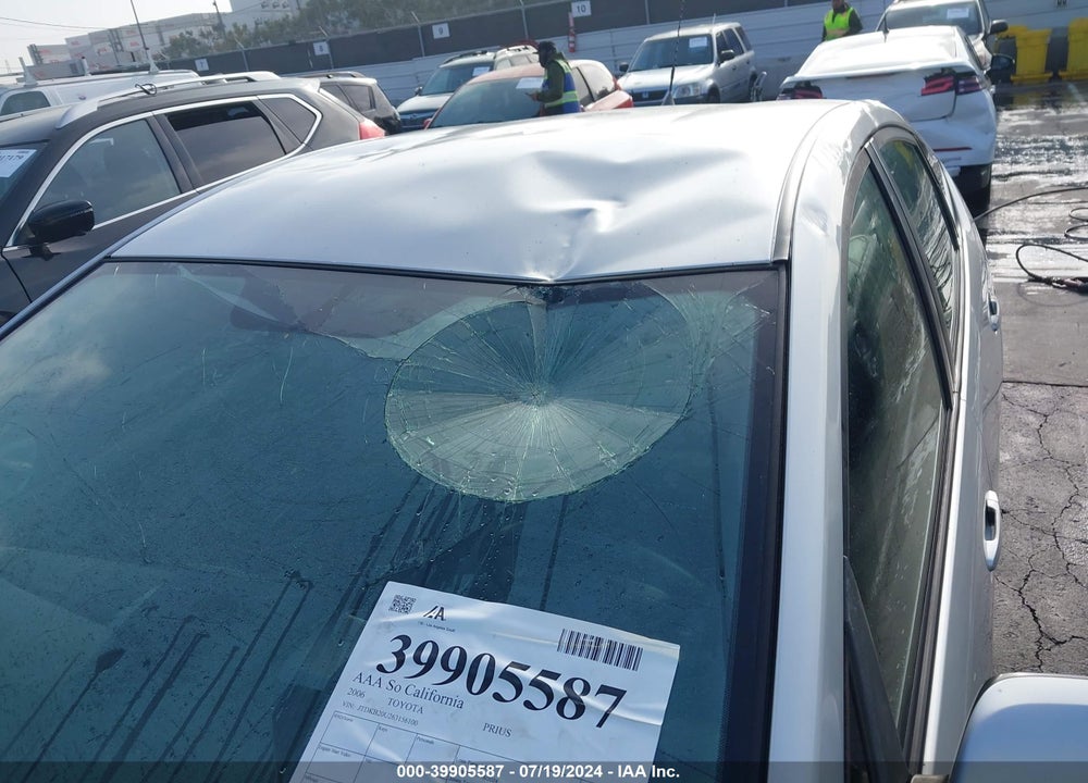 2006 TOYOTA PRIUS VIN: JTDKB20U263156100