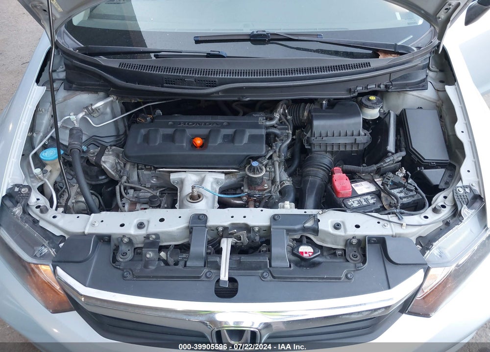 2012 HONDA CIVIC LX VIN: 2HGFB2F54CH562620