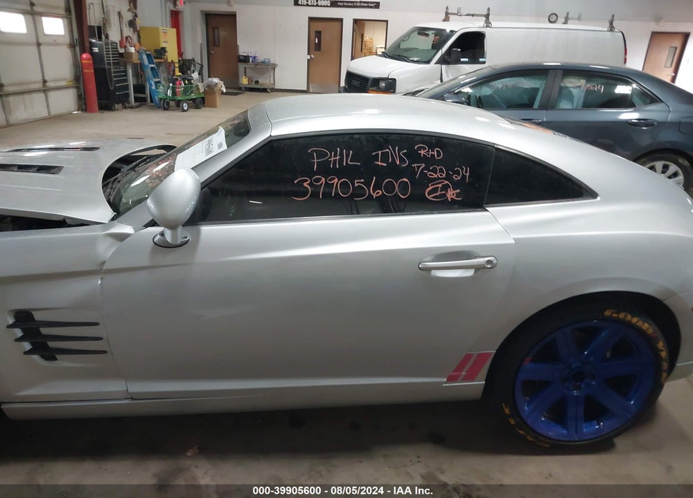 2007 CHRYSLER CROSSFIRE LIMITED VIN: 1C3LN69LX7X070562