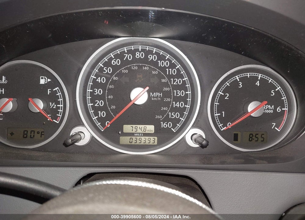 2007 CHRYSLER CROSSFIRE LIMITED VIN: 1C3LN69LX7X070562