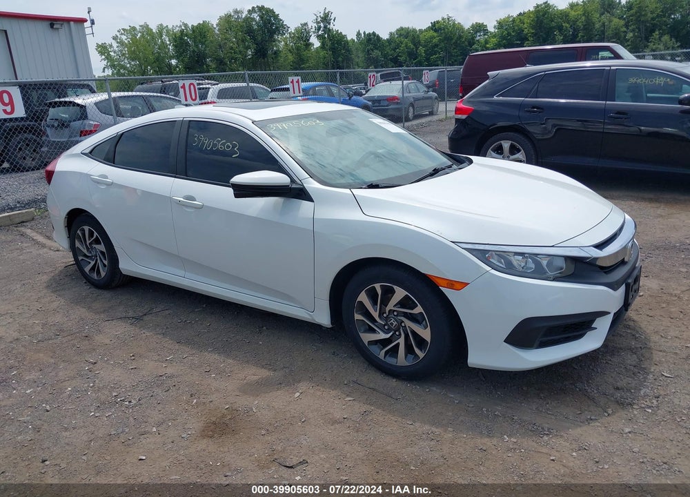 2018 HONDA CIVIC EX VIN: 2HGFC2F79JH526868
