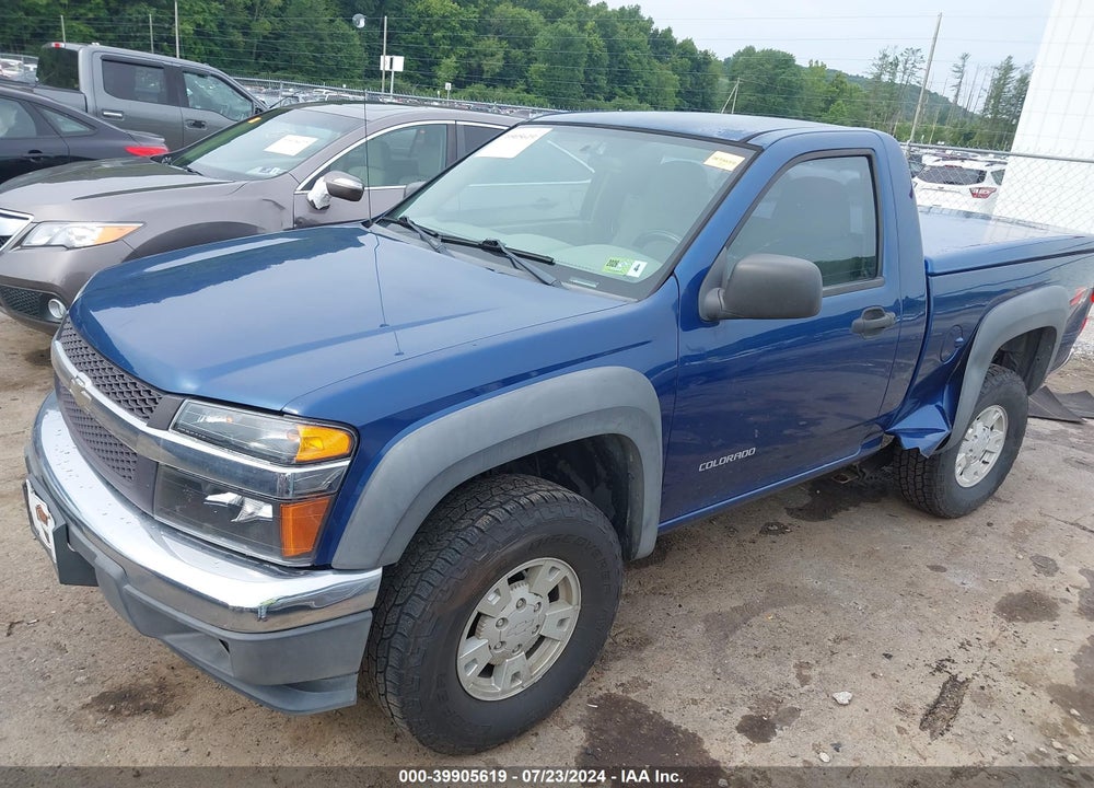 2005 CHEVROLET COLORADO VIN: 1GCDT146458141160