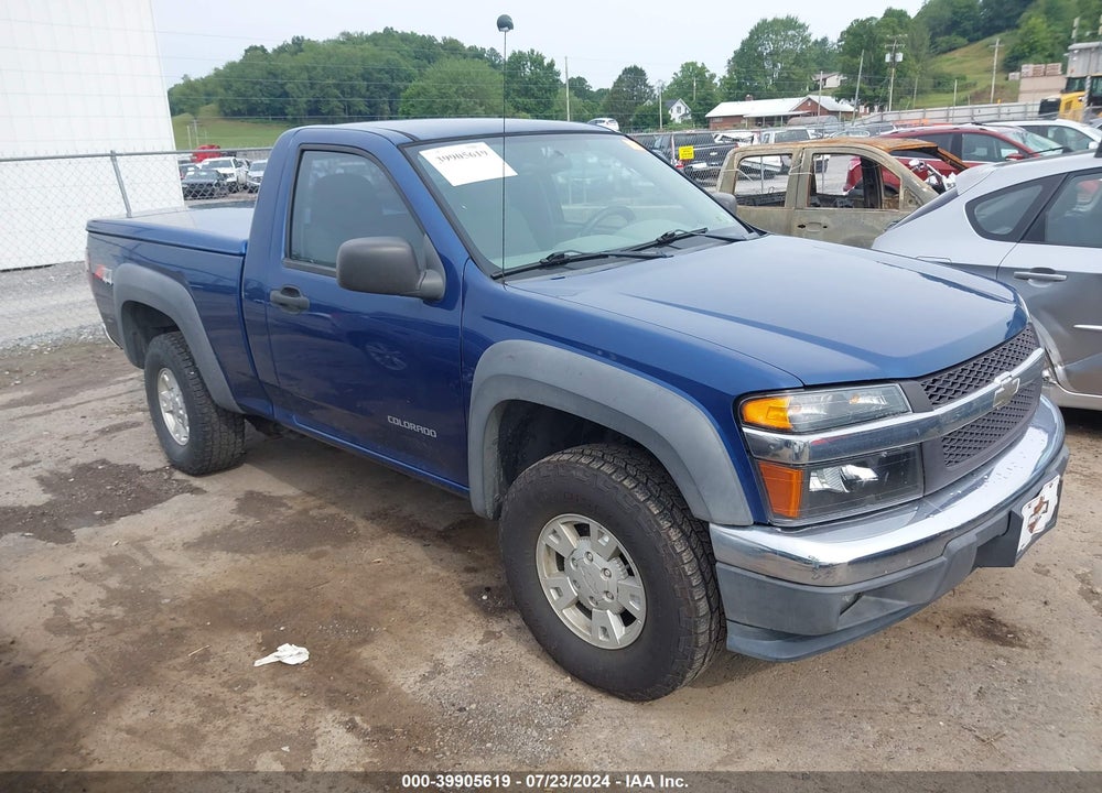 2005 CHEVROLET COLORADO VIN: 1GCDT146458141160