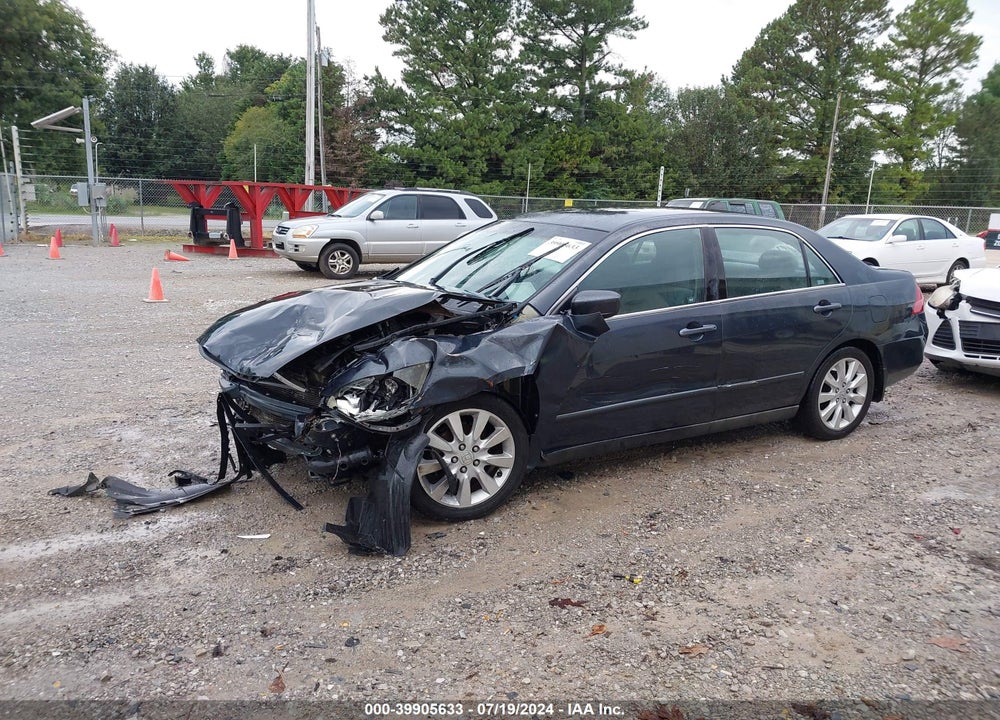 2007 HONDA ACCORD 2.4 LX VIN: 3HGCM56467G705384