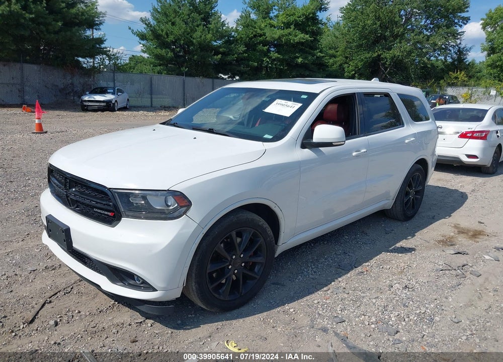 2017 DODGE DURANGO R/T AWD VIN: 1C4SDJCT7HC860349