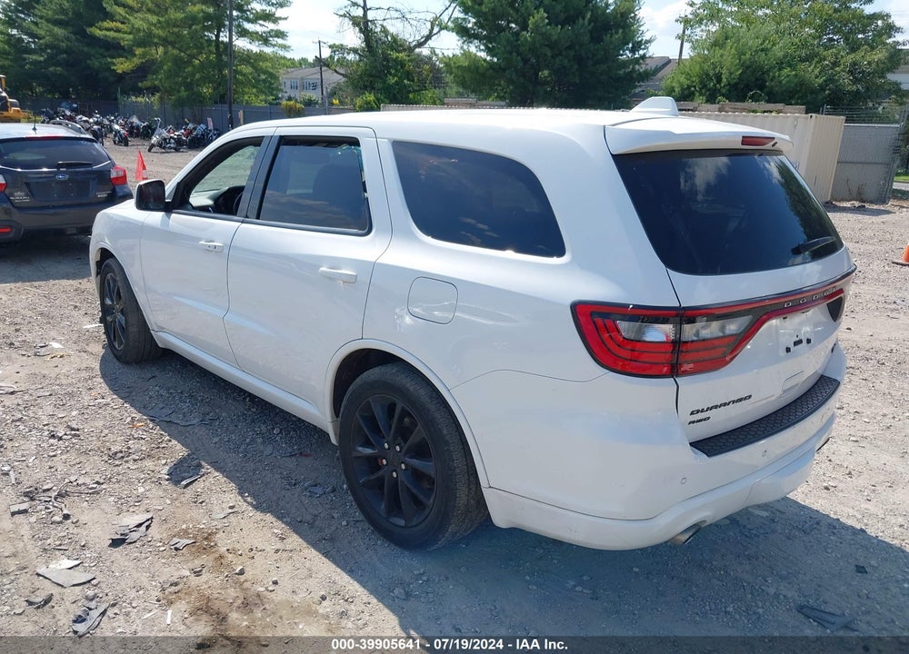 2017 DODGE DURANGO R/T AWD VIN: 1C4SDJCT7HC860349