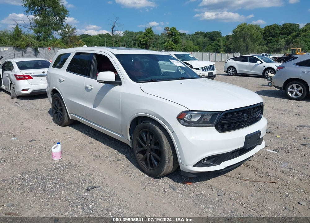 2017 DODGE DURANGO R/T AWD VIN: 1C4SDJCT7HC860349