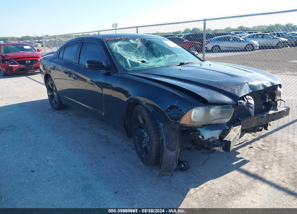 2012 DODGE CHARGER SXT VIN: 2C3CDXHG1CH164583