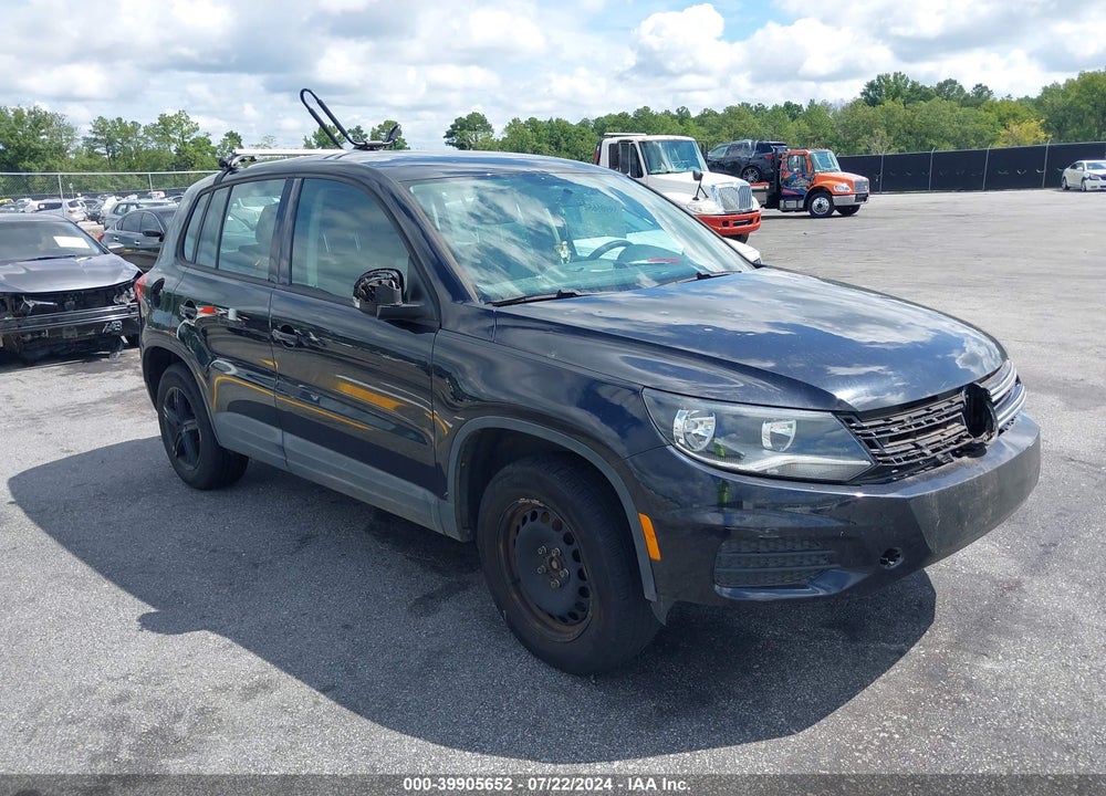 2017 VOLKSWAGEN TIGUAN 2.0T/2.0T S VIN: WVGAV7AX2HK054910