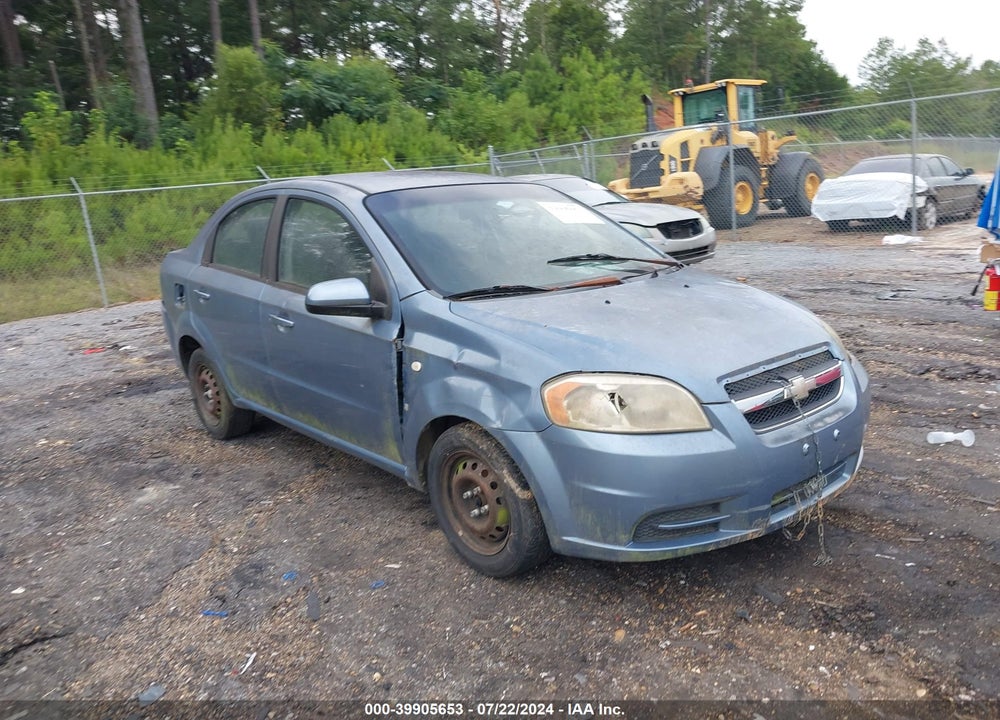 2007 CHEVROLET AVEO LS VIN: KL1TD56677B159713
