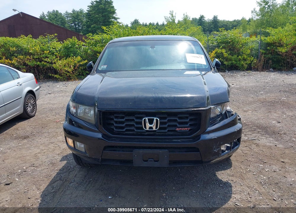 2013 HONDA RIDGELINE SPORT VIN: 5FPYK1F74DB003067