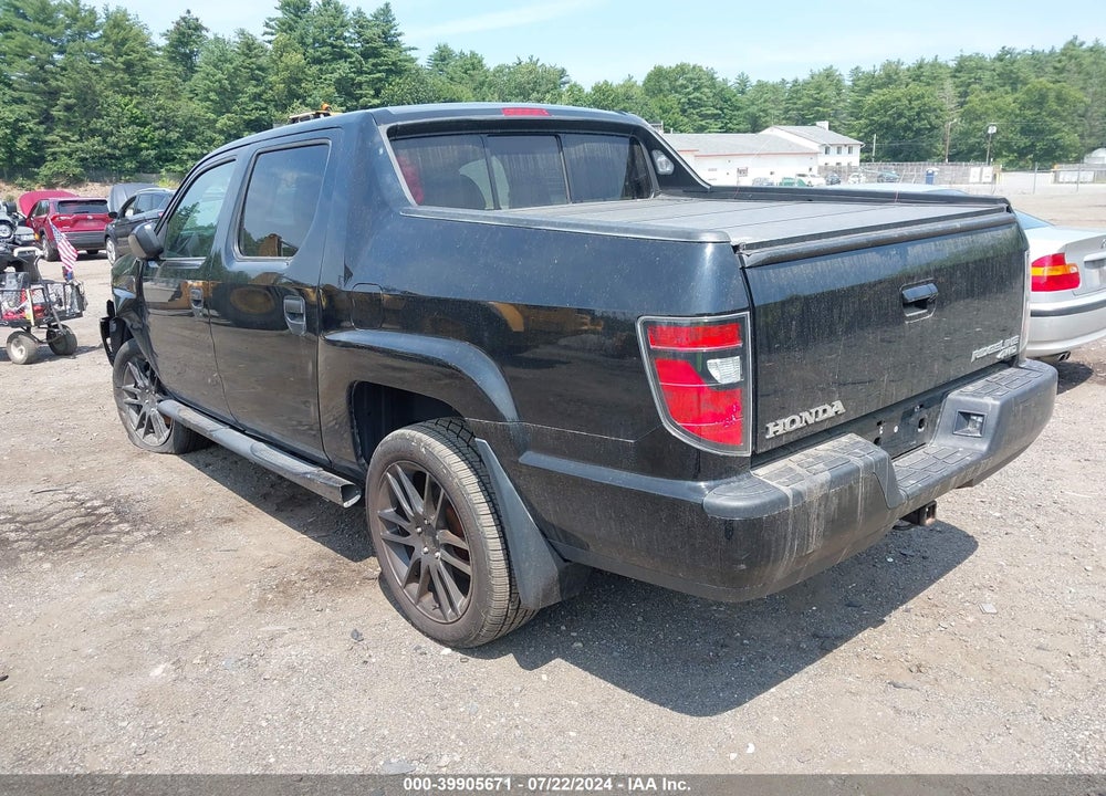 2013 HONDA RIDGELINE SPORT VIN: 5FPYK1F74DB003067