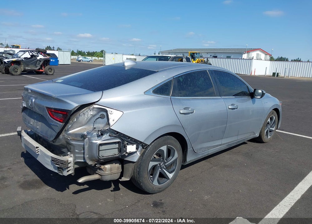 2022 HONDA INSIGHT EX VIN: 19XZE4F53NE010524