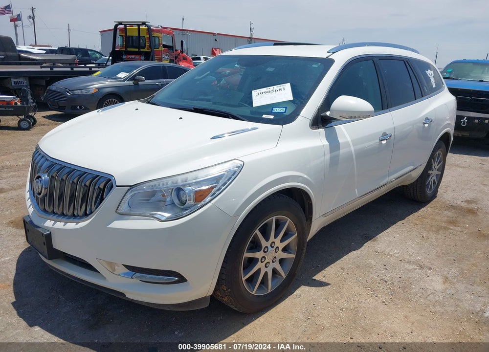 2014 BUICK ENCLAVE LEATHER VIN: 5GAKRBKD7EJ136168