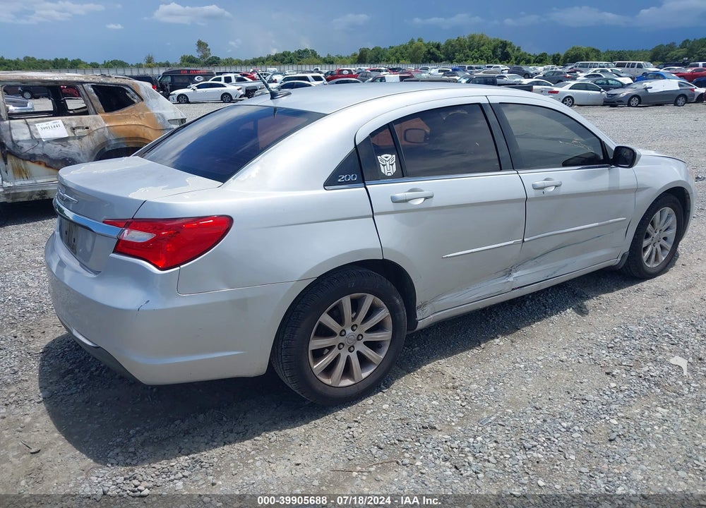 2012 CHRYSLER 200 TOURING VIN: 1C3CCBBB1CN201075