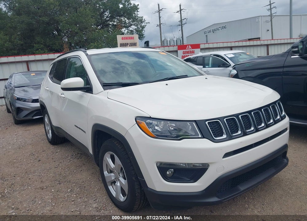 2021 JEEP COMPASS LATITUDE FWD VIN: 3C4NJCBB9MT585527